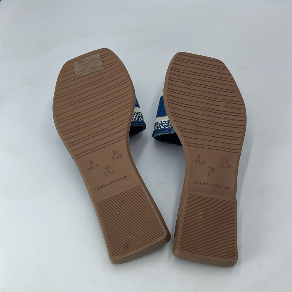 Makers Bobbie-4 Flat Slip On Comfort Sandal - Picture 5 of 6